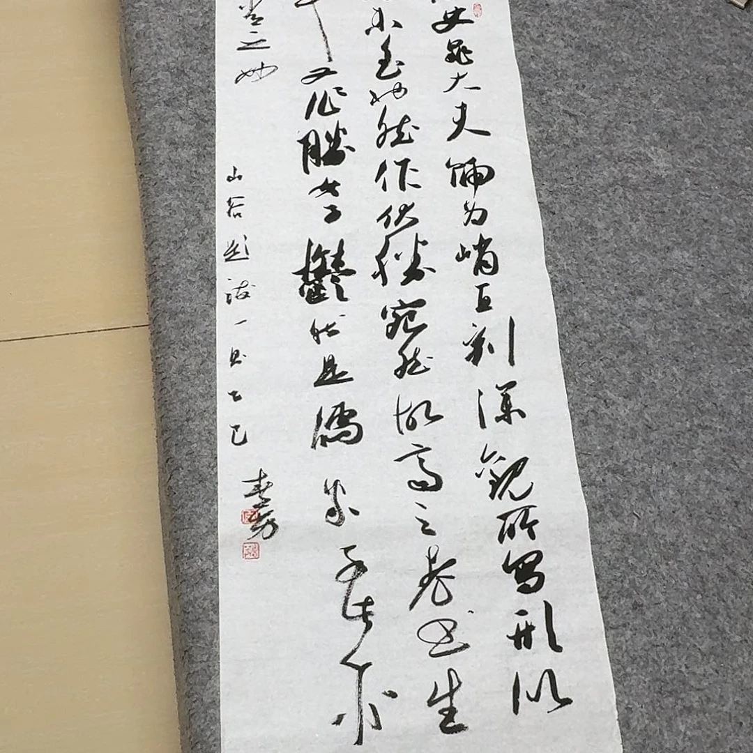 书法国展书家麻春芳90×34
