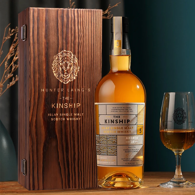 阿贝19年波本桶 亨特梁家族2021艾雷节限量版 单一麦芽威士忌