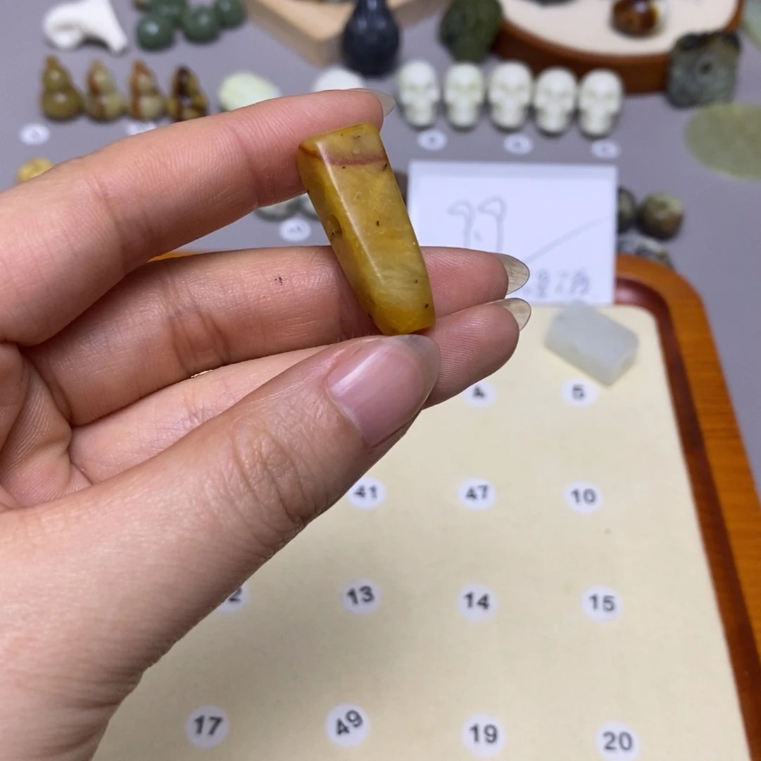 蛇纹石玉配饰合金章*生