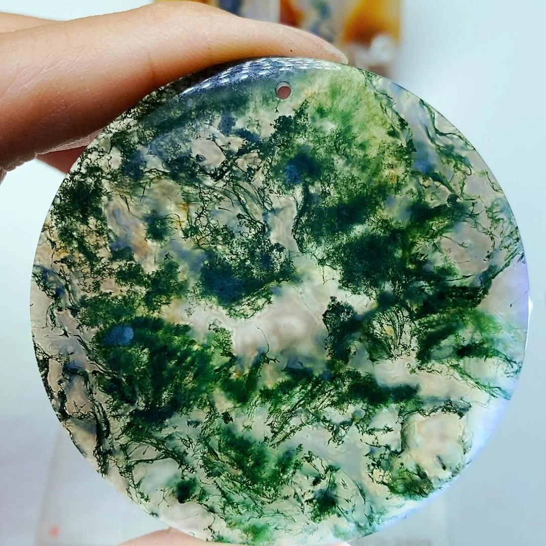 玛瑙/玉髓颈饰未镶嵌光**月