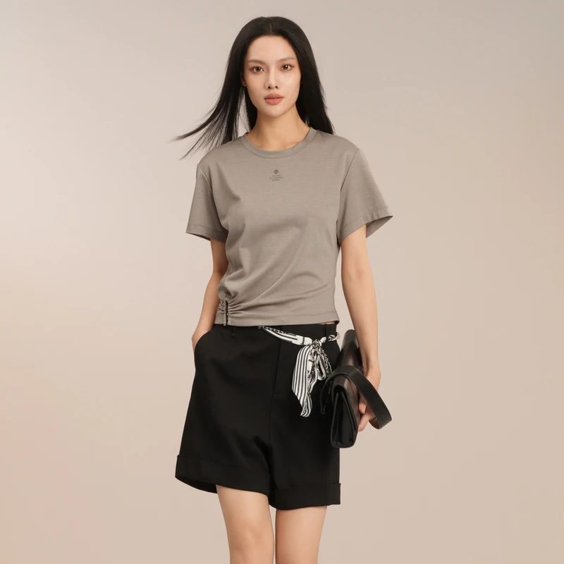 XK201007A209-XG雪歌24夏新款T恤短袖