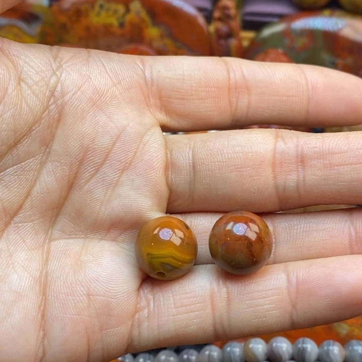 玛瑙/玉髓颈饰未镶嵌二*三