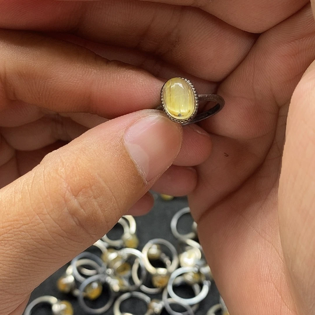 水晶珠宝半成品未镶嵌