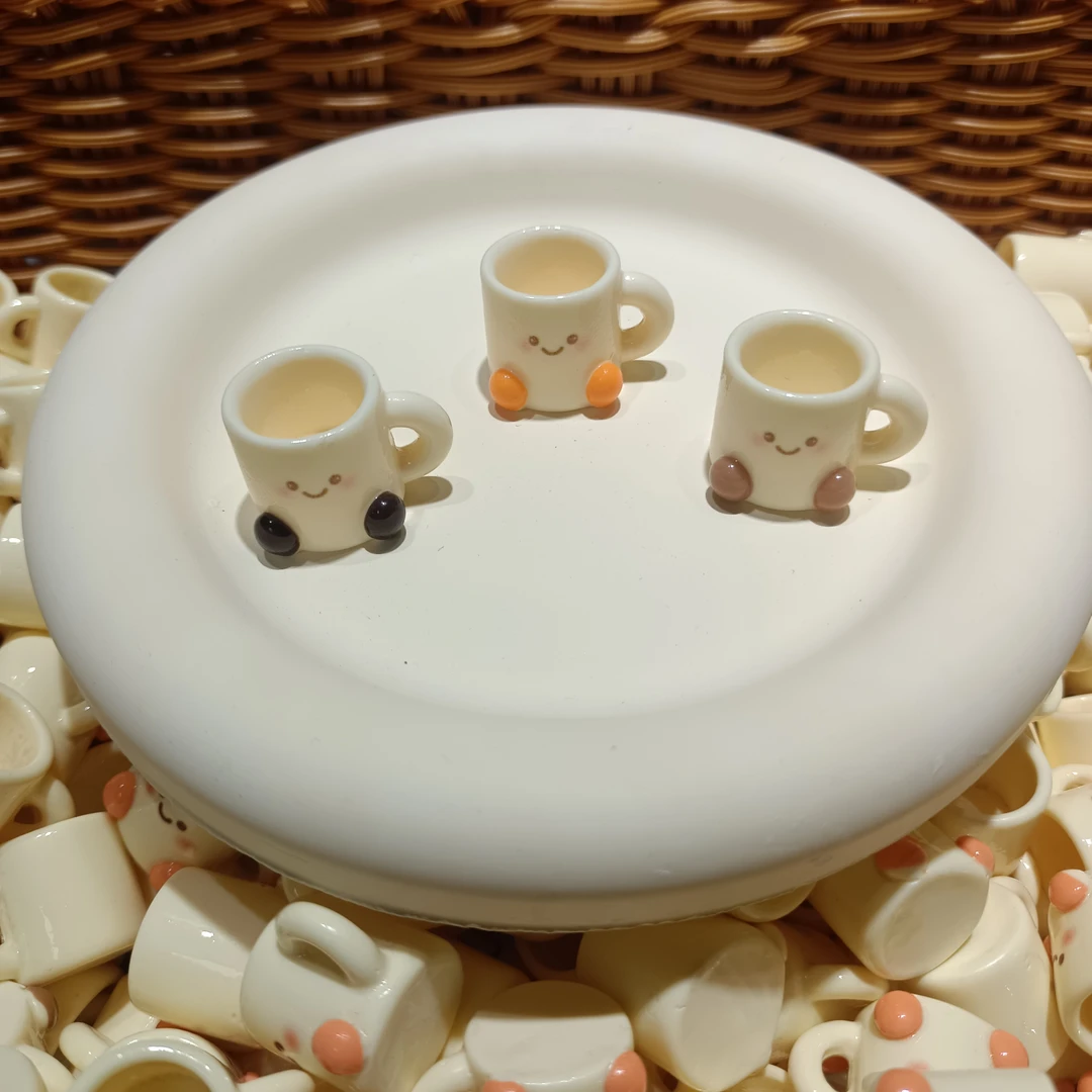 【饭饭定制】创意树脂仿真配件树脂摆件  jc杯