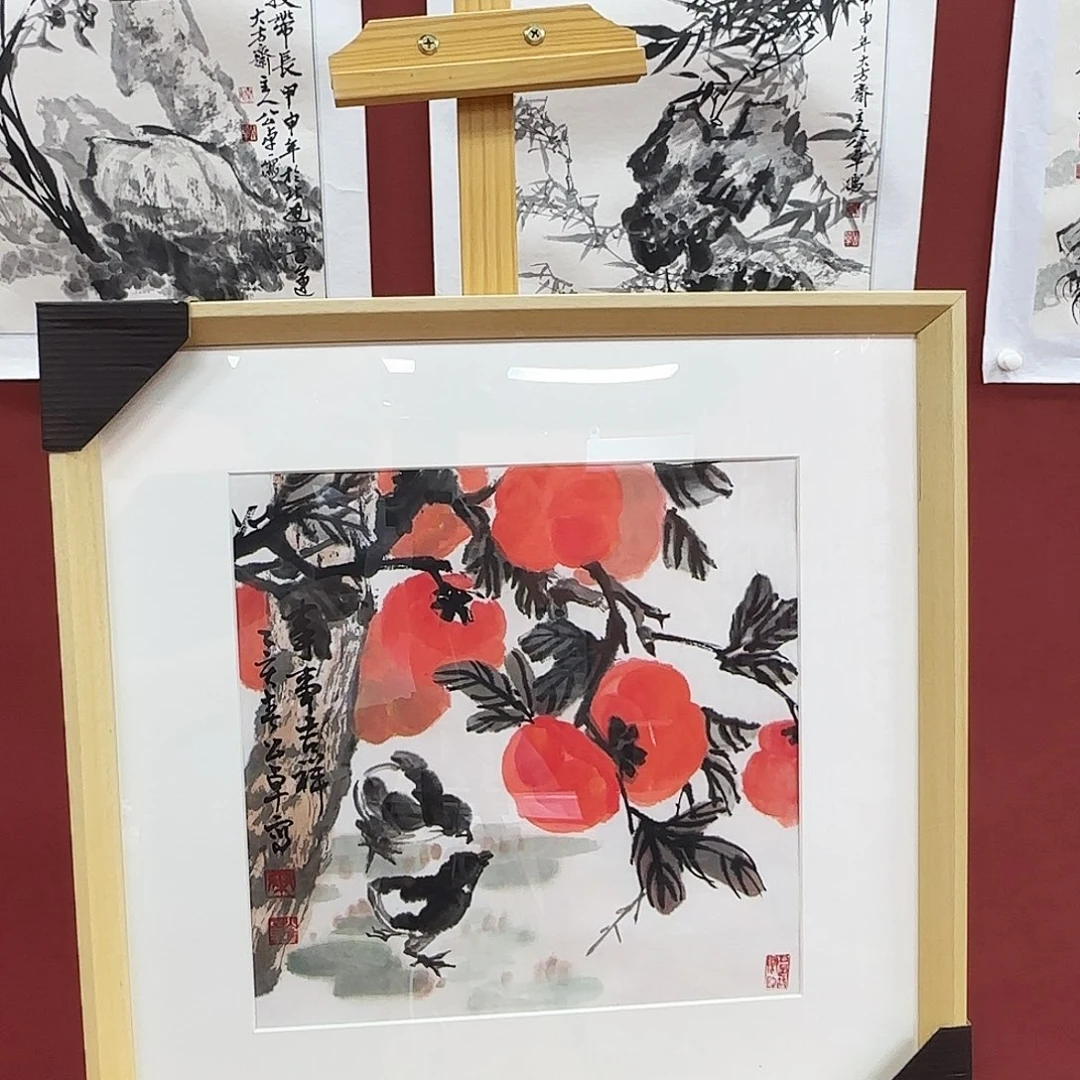 国画实力派和技术的