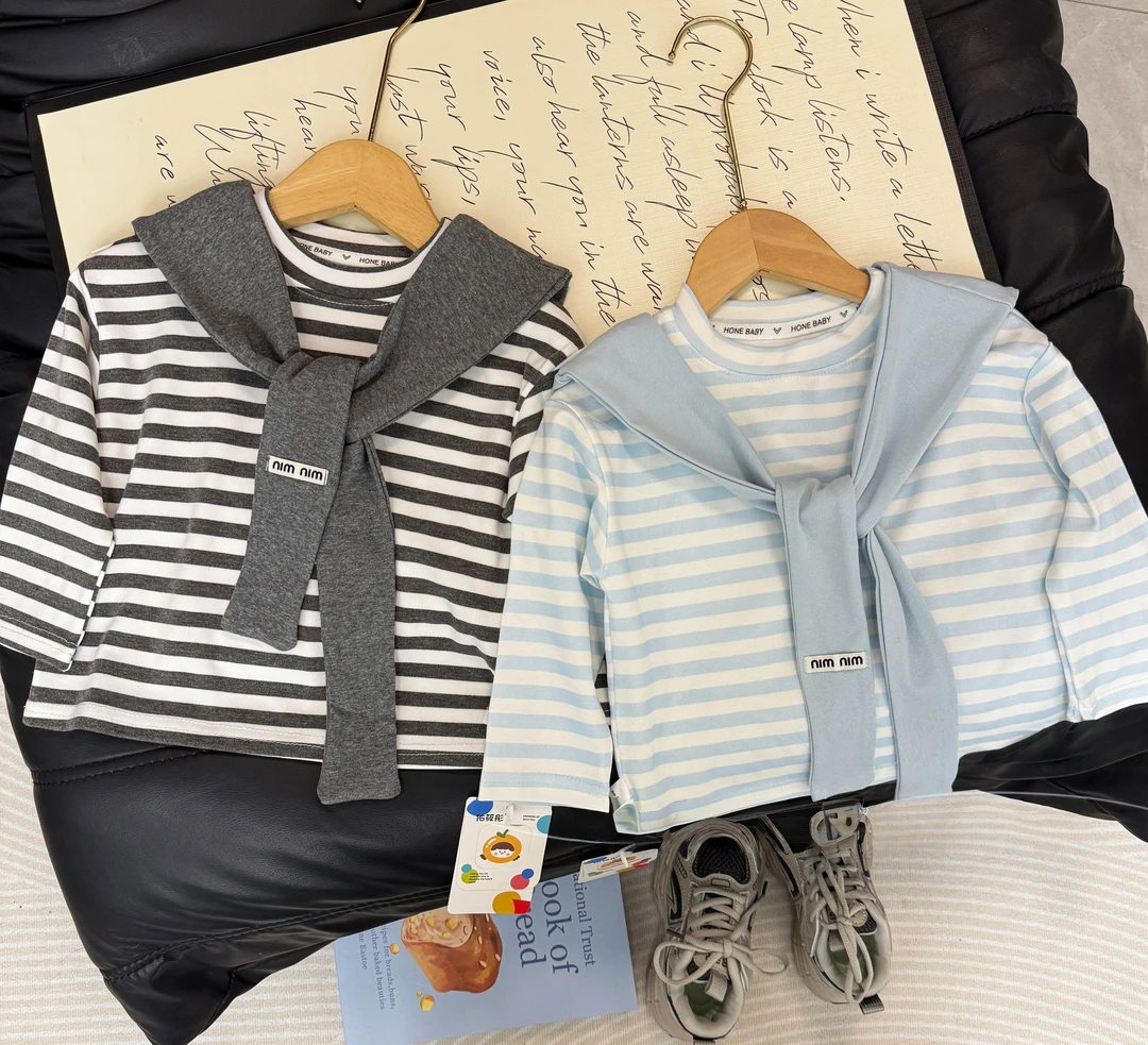 2025秋季女童新款韩系童装洋气披肩上衣百搭时尚