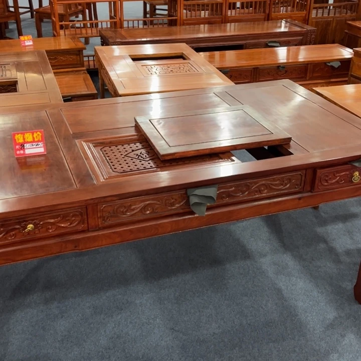 港***发紫檀木类家具湿泡桌