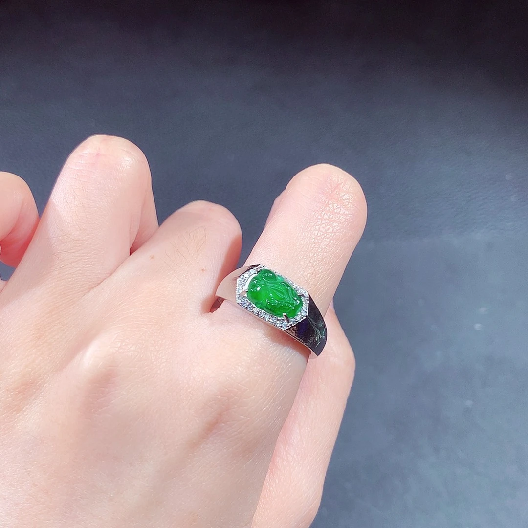 未镶嵌戒指翡翠翡翠