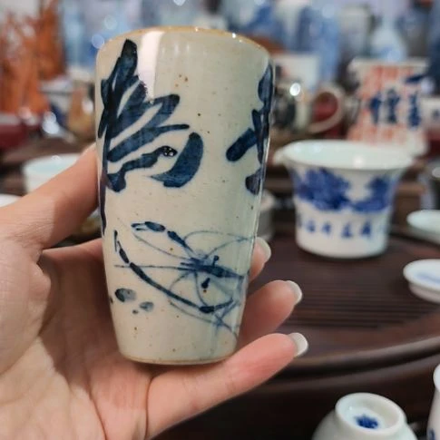 精***叟柴窑烧制主人杯一个