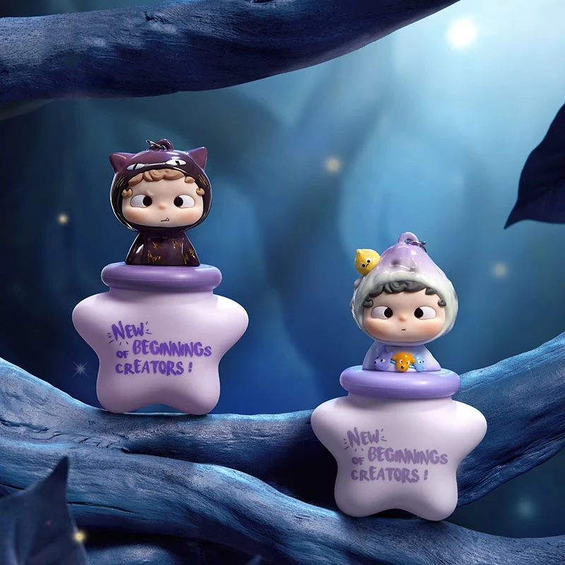 【开盒不退不H】Heyone黑玩哦崽OZAI造物第七章发光小夜灯挂件盲盒