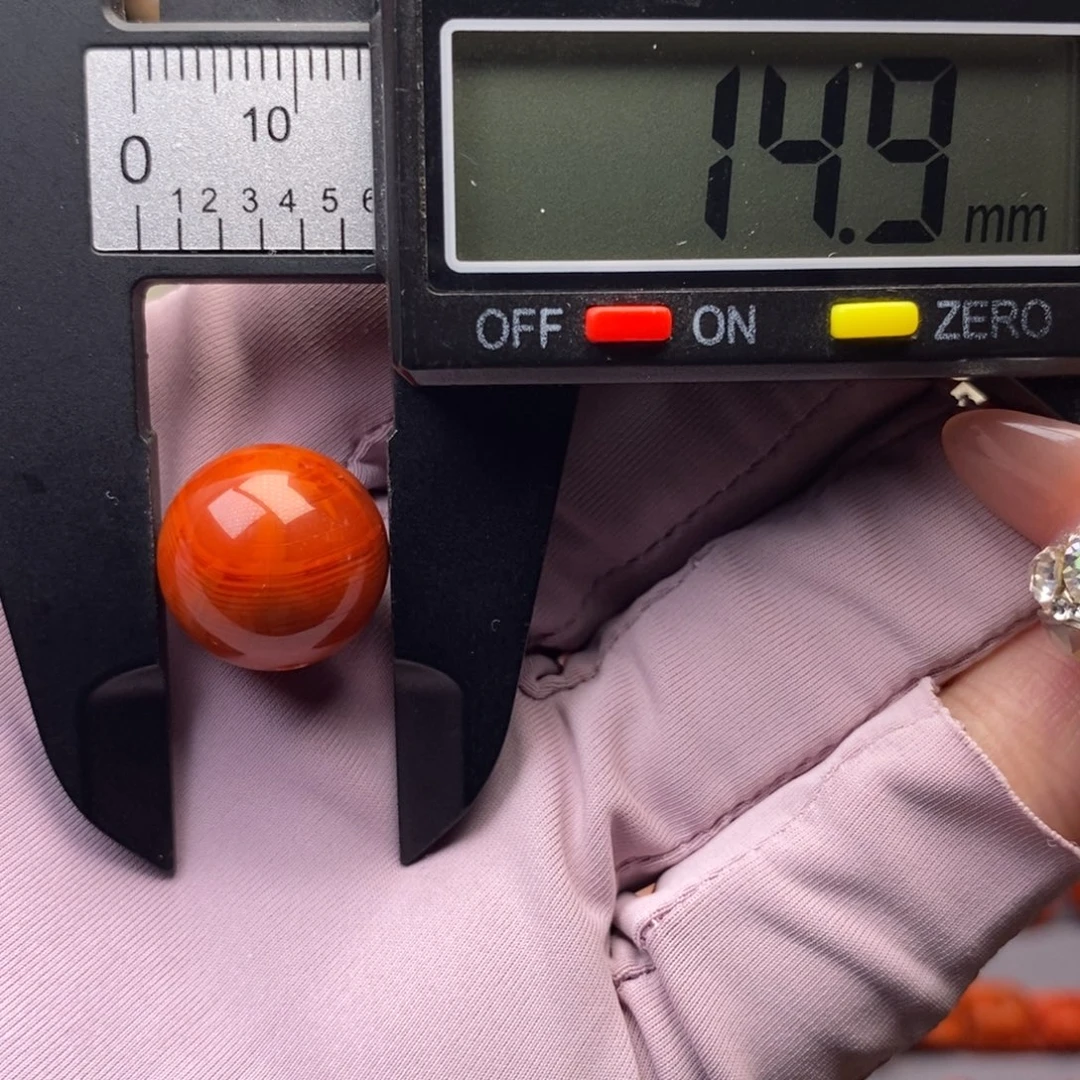 南红玛瑙未镶嵌配饰微瑕