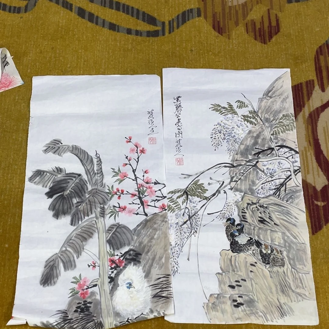 国画绘画姚老师四尺四开666666