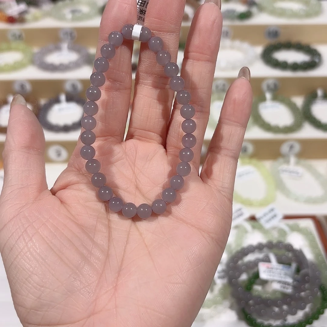 和田玉手链未镶嵌V