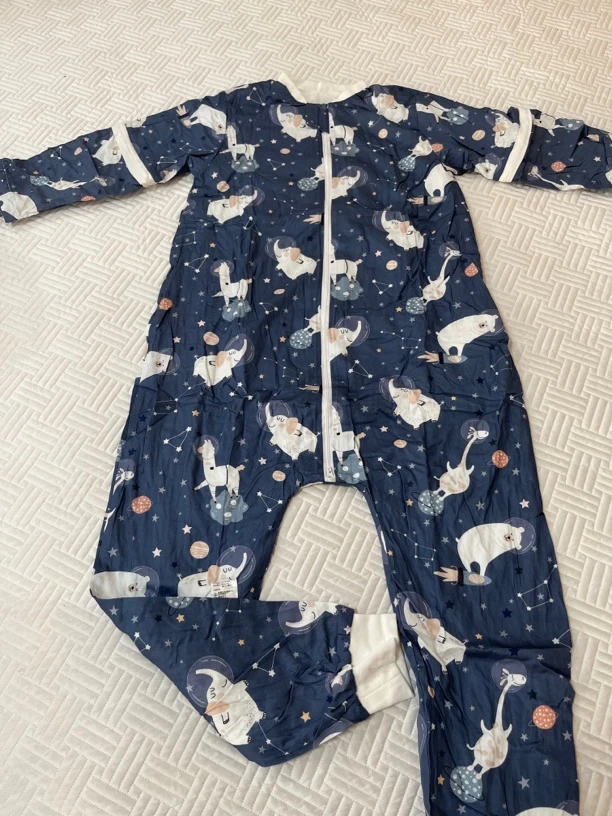 有库房味睡袋成长睡袋防踢被子神器（100厘米）微瑕～G1024