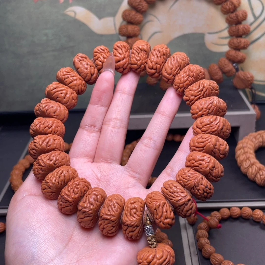 小***莓吊坠桃核24麒麟纹