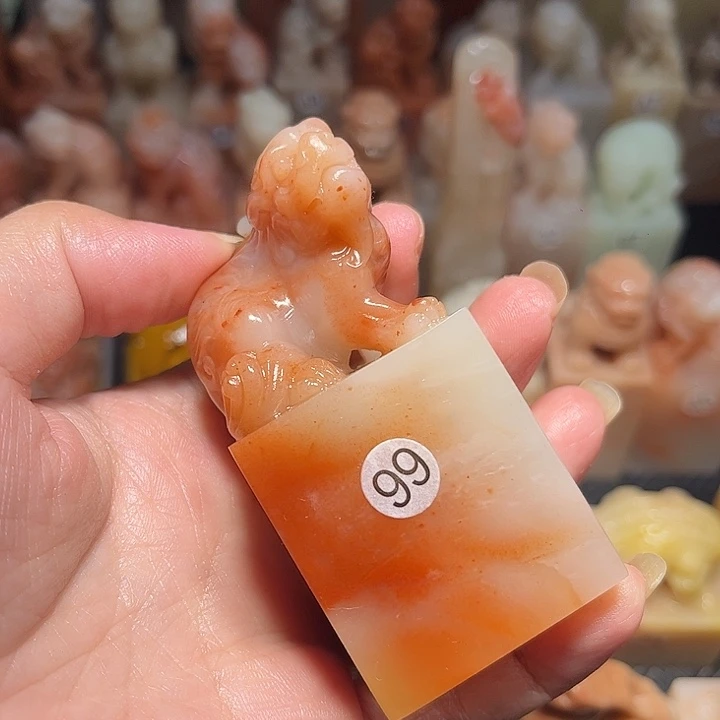 老挝石老挝保利石印章