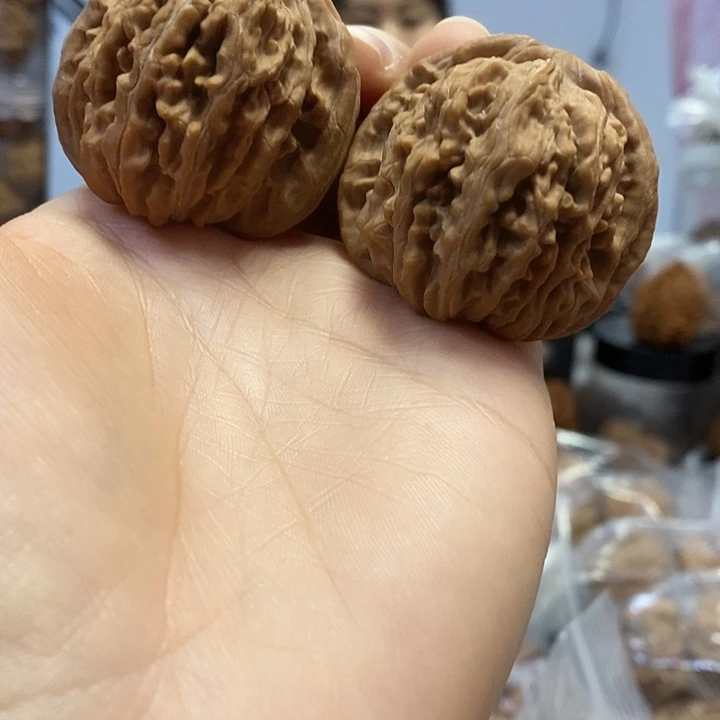 把件文玩核桃42四座楼练手