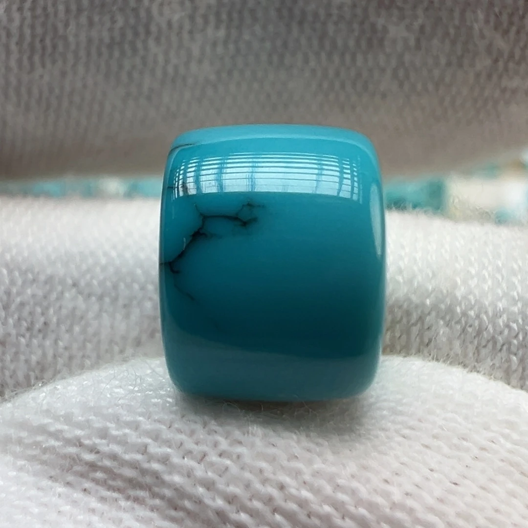 绿松石未镶嵌配饰9.4×6.8