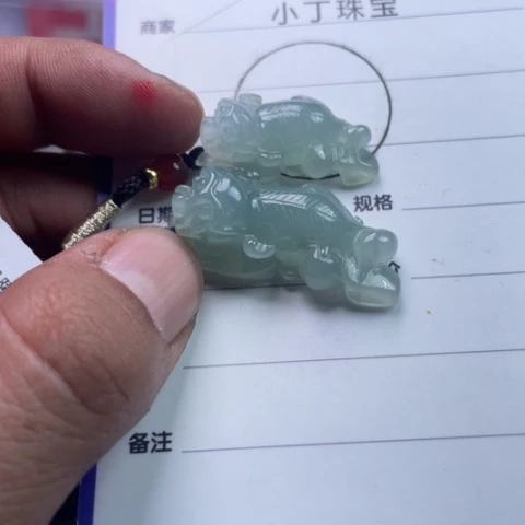 翡翠挂件未镶嵌笑*挂件