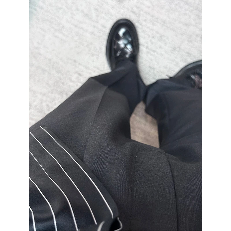 10500版“法式华丽公子 120支 Reda100%初剪精纺羊毛" 休闲西裤