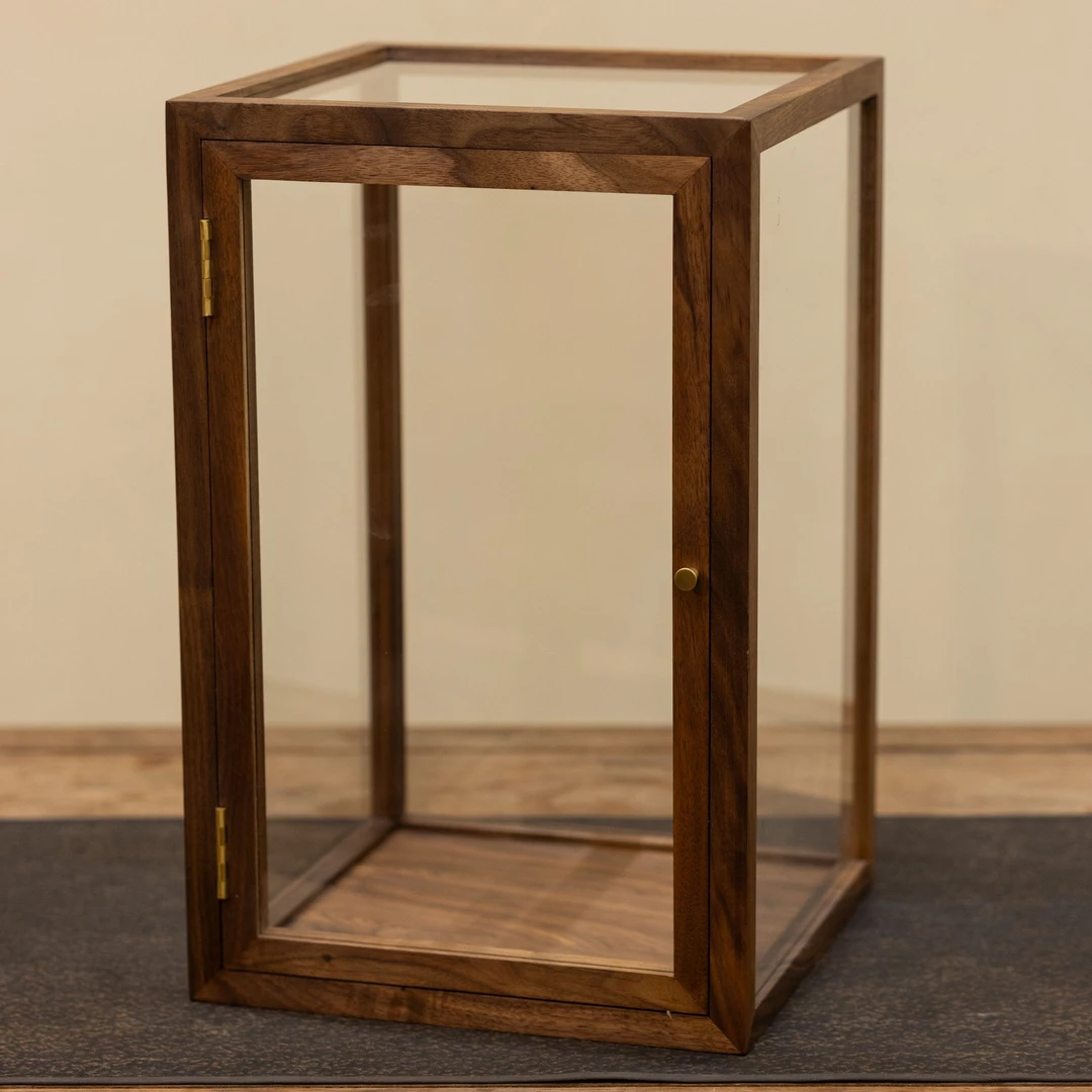 【叁山】一生山木作竖柜无隔板（YSS-098）茶道配件