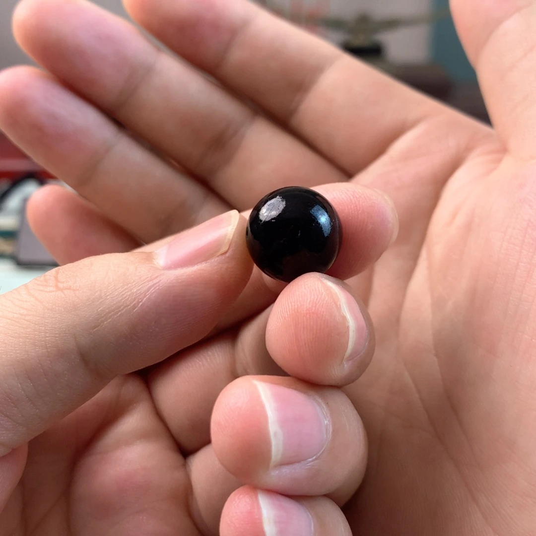 和田玉未镶嵌单珠15m mH****m