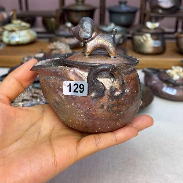 壶裸柴烧陶瓷茶具