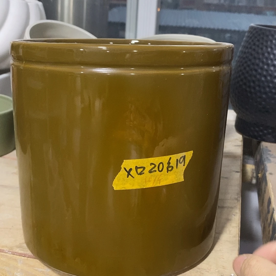 杯子陶陶盆有孔 瑕疵介意勿拍