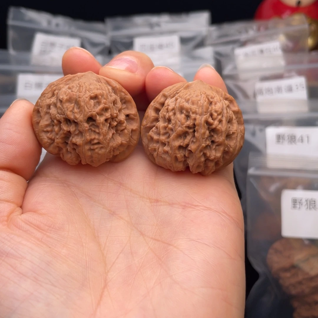 文玩核桃吊坠空洞峪36尺寸全品无修