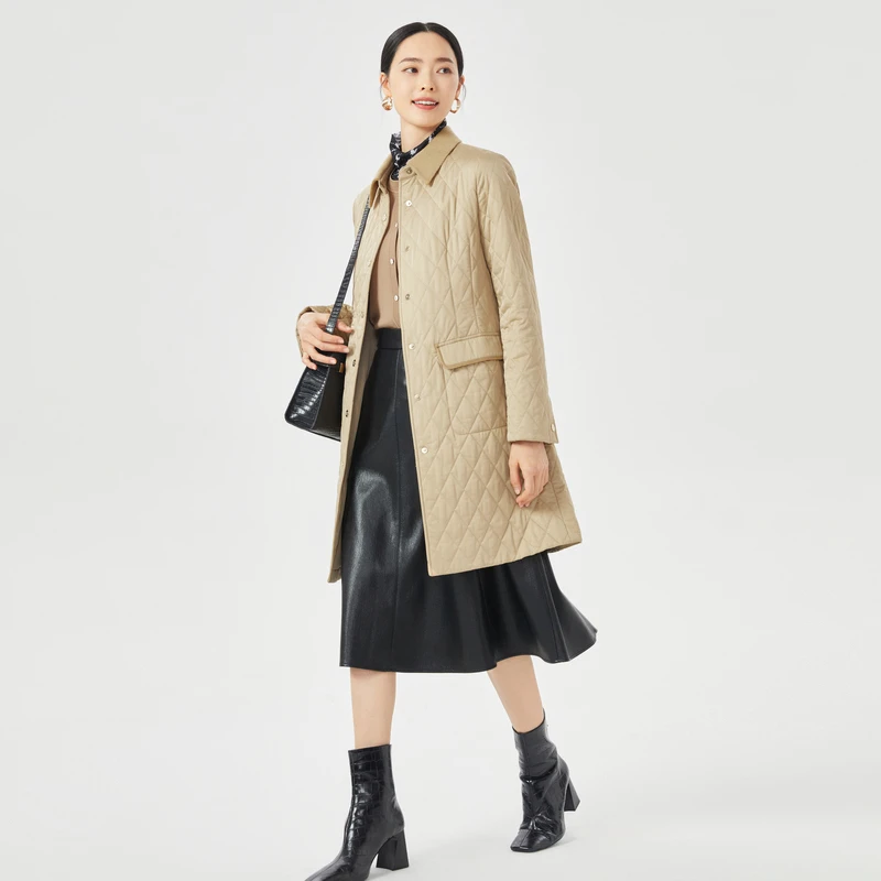 【众心专享价】娜尔思保暖气质设计温婉大方感显瘦女棉外套NQ00161