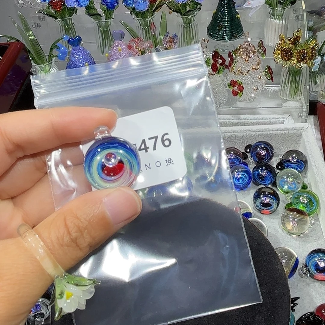 L****琉璃吊坠（不含链）476星空球一个
