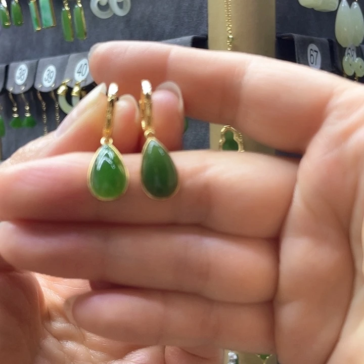 和田玉银S925镶嵌颈饰