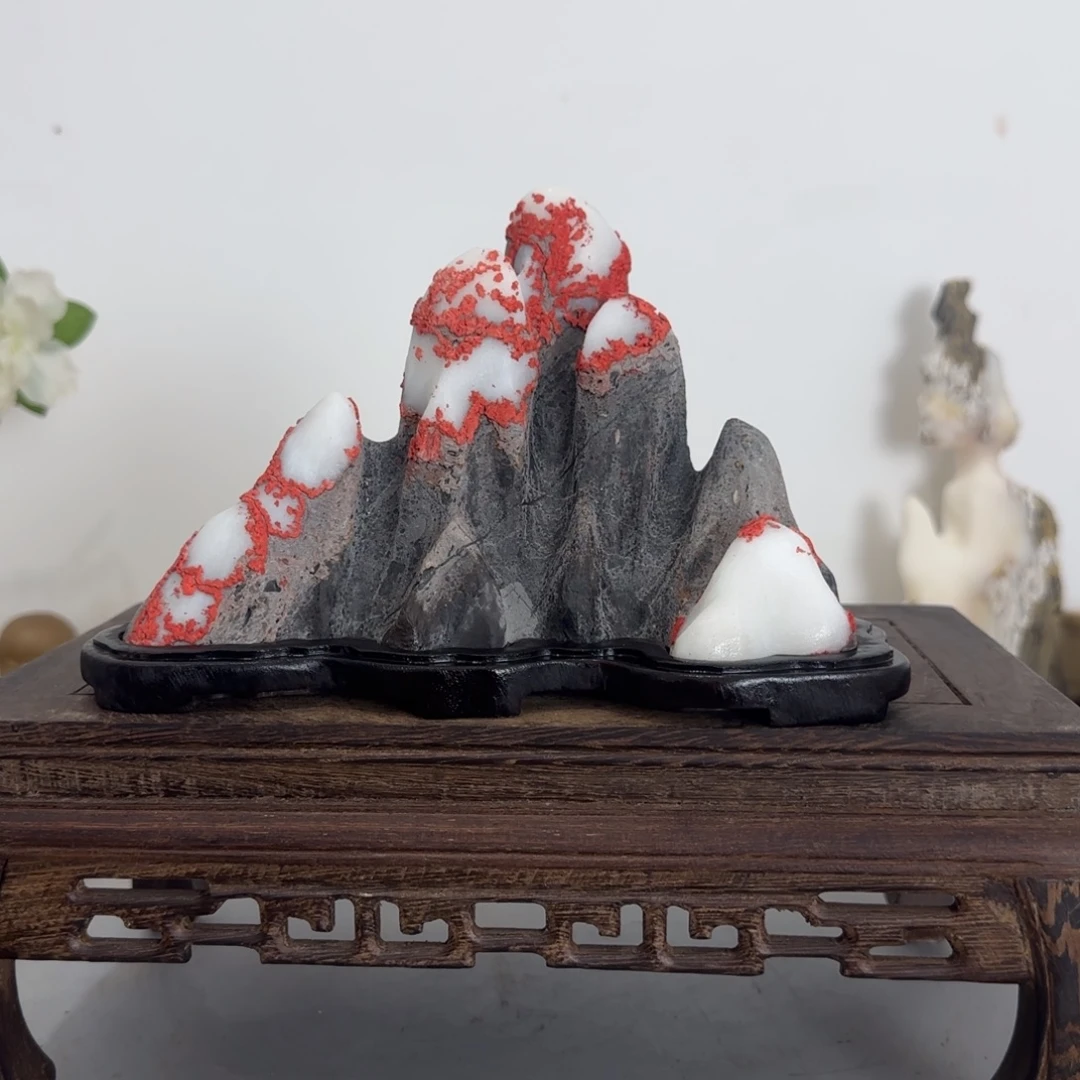灵璧奇石白灵玉石