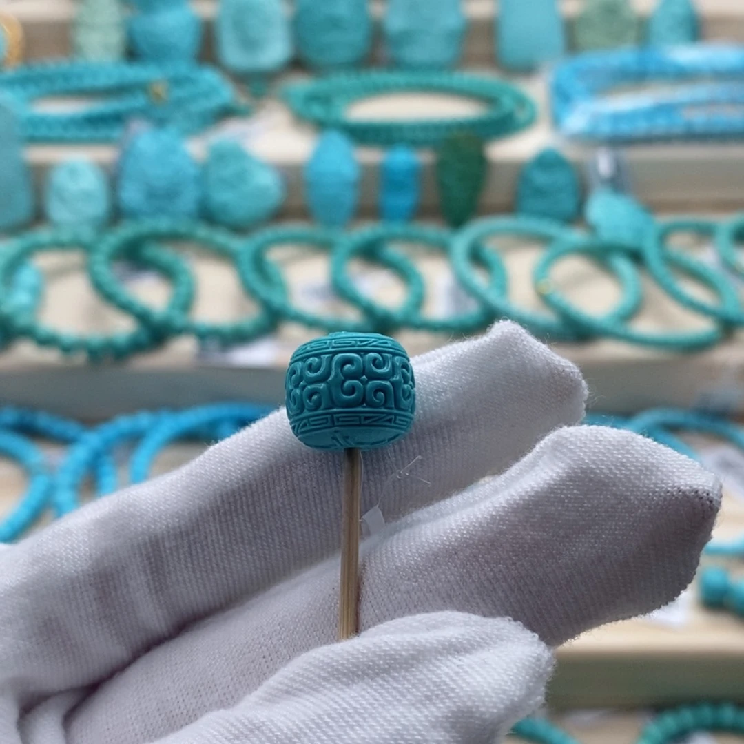 绿松石珠宝奇石未镶嵌