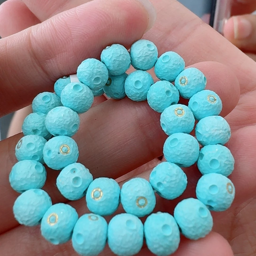 未镶嵌绿松石珠宝奇石