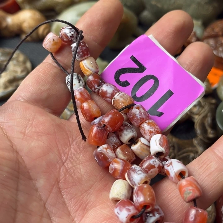 玛瑙/玉髓颈饰合金