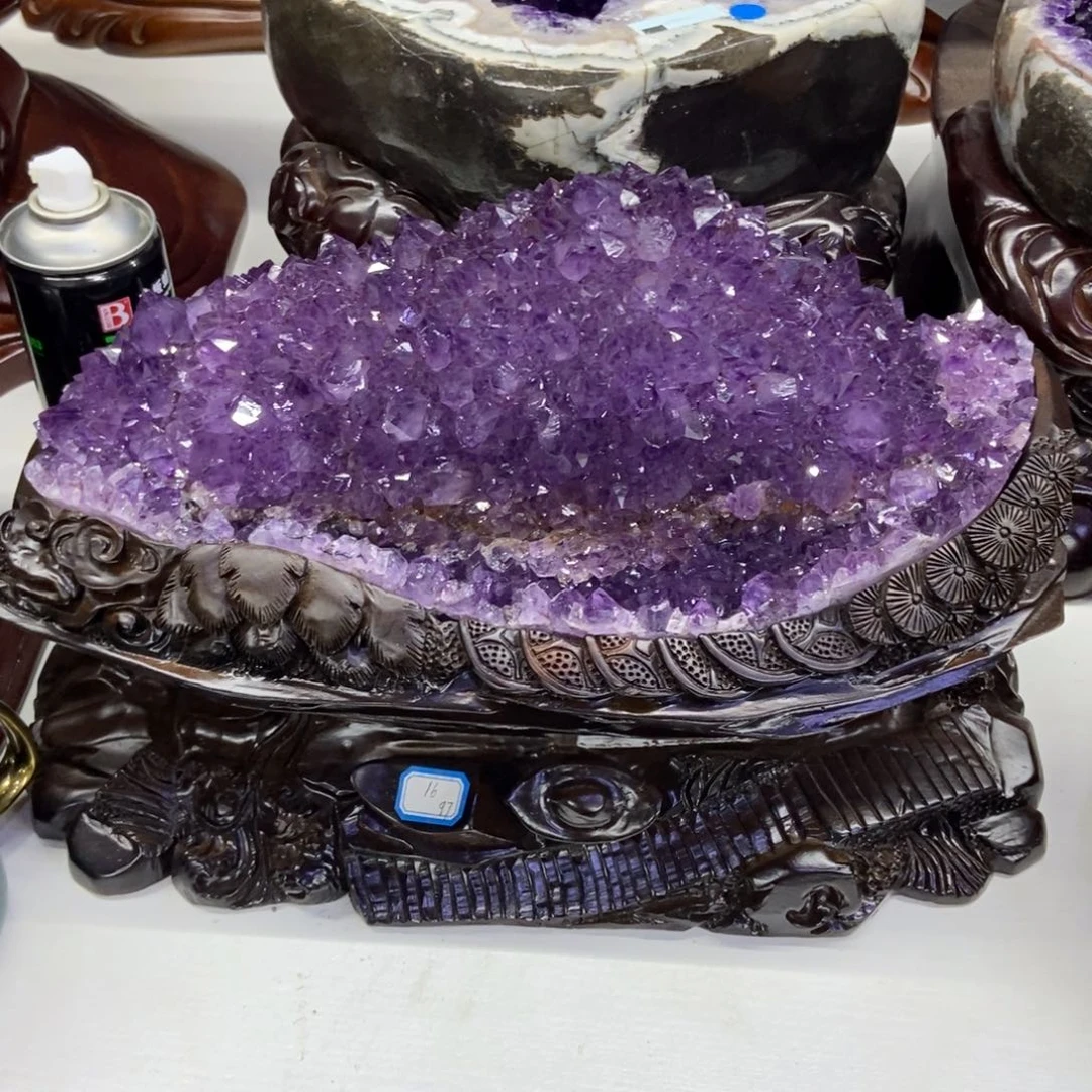 大型摆件（非配饰）未镶嵌紫晶琪