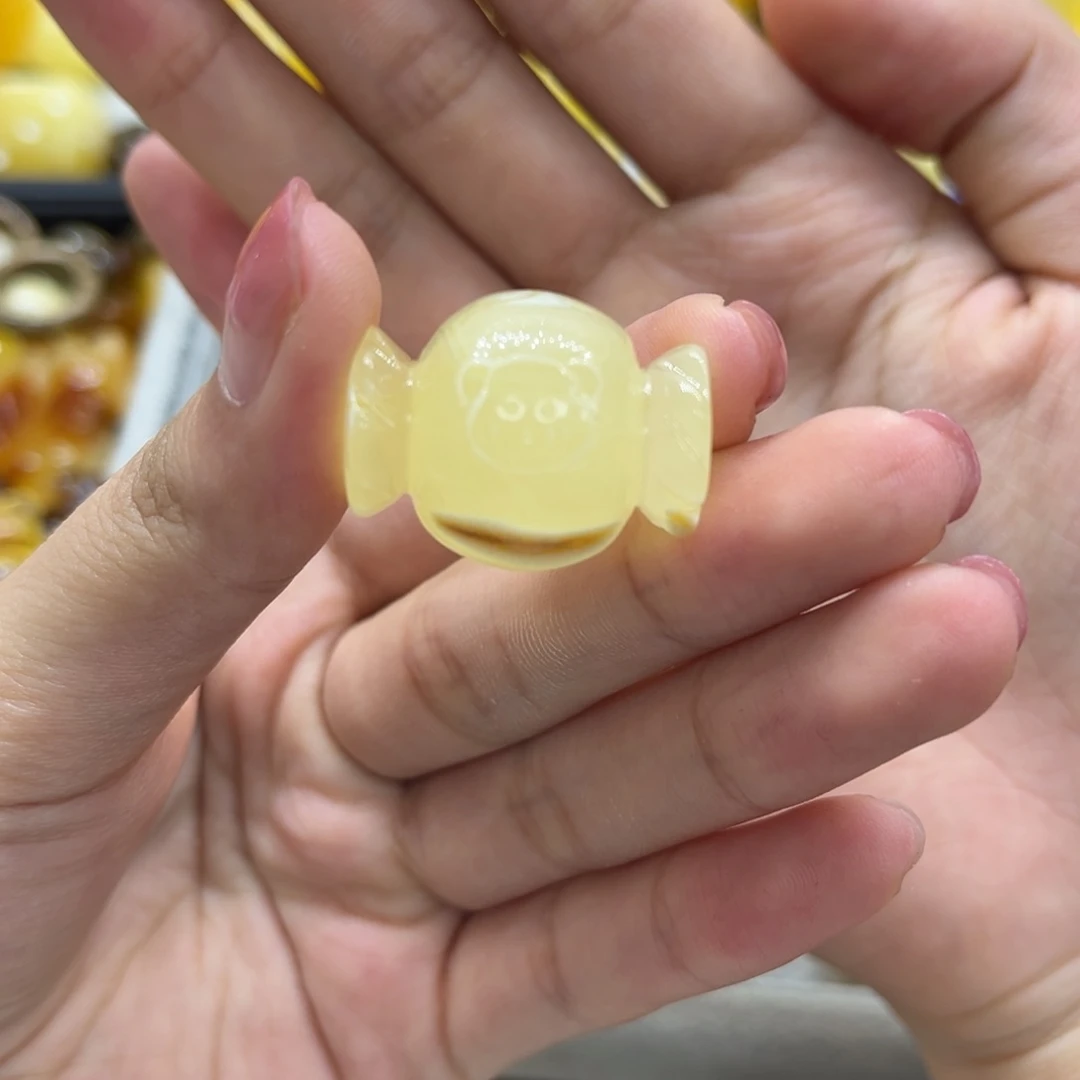 未镶嵌琥珀裸石天然琥珀蜜蜡大糖果5.1g