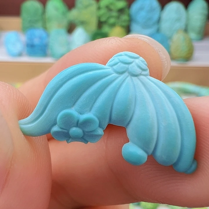 未镶嵌绿松石项链