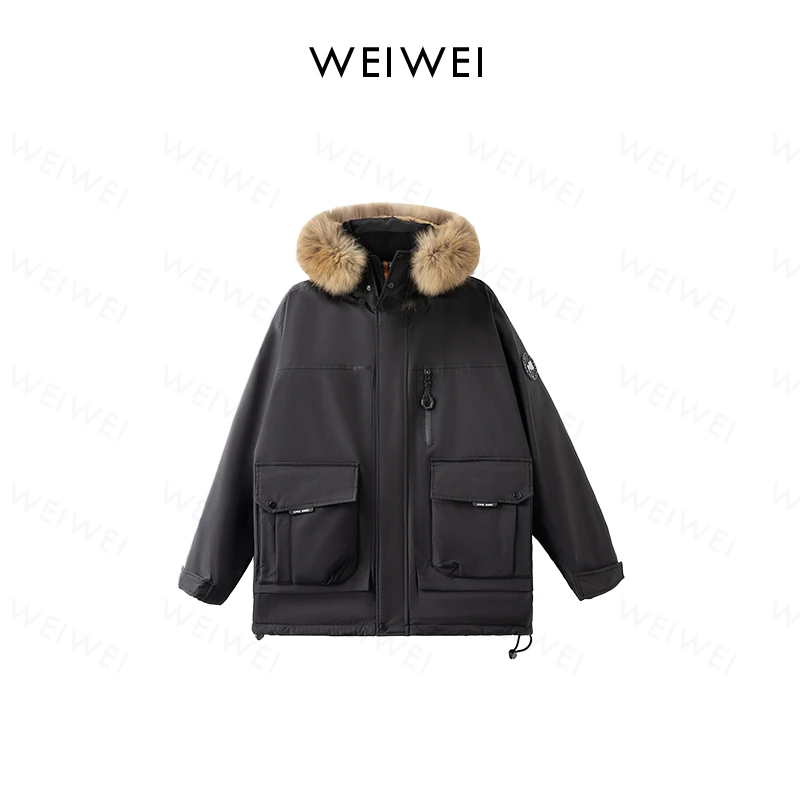 “极地大鹅”防寒鹅绒工装外套HL003