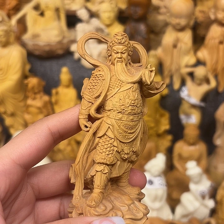 黄杨木黄杨木瑕疵关公
