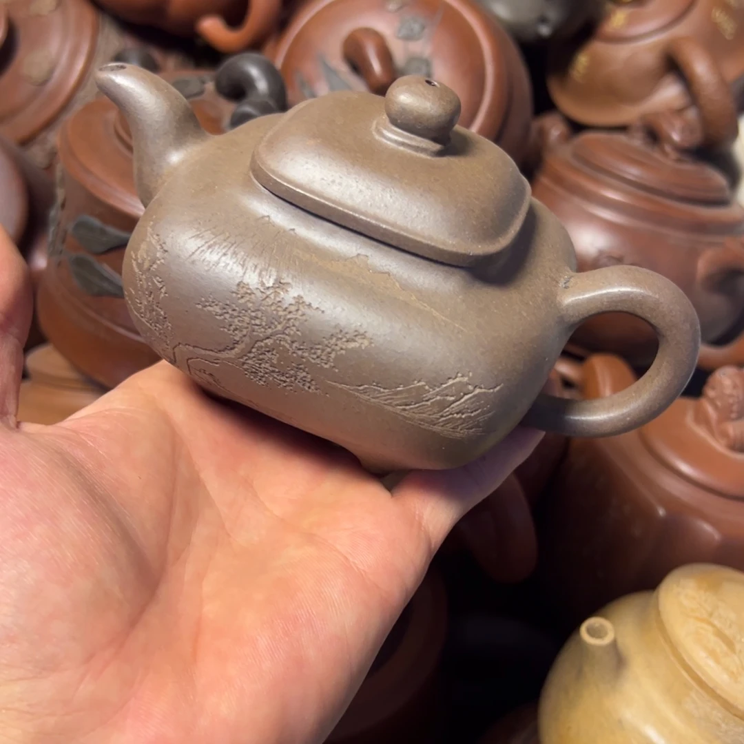 紫砂茶壶宜兴原矿紫砂壶260毫升容量