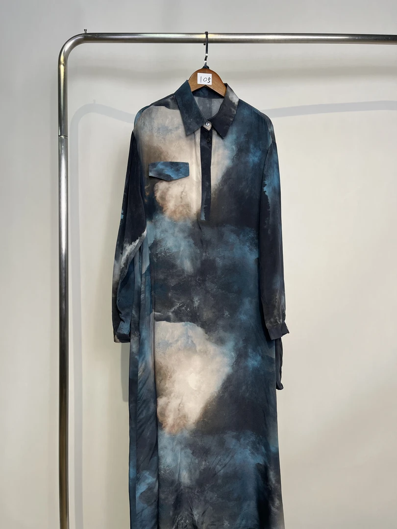 【花满林直播孤品专享】连衣裙105