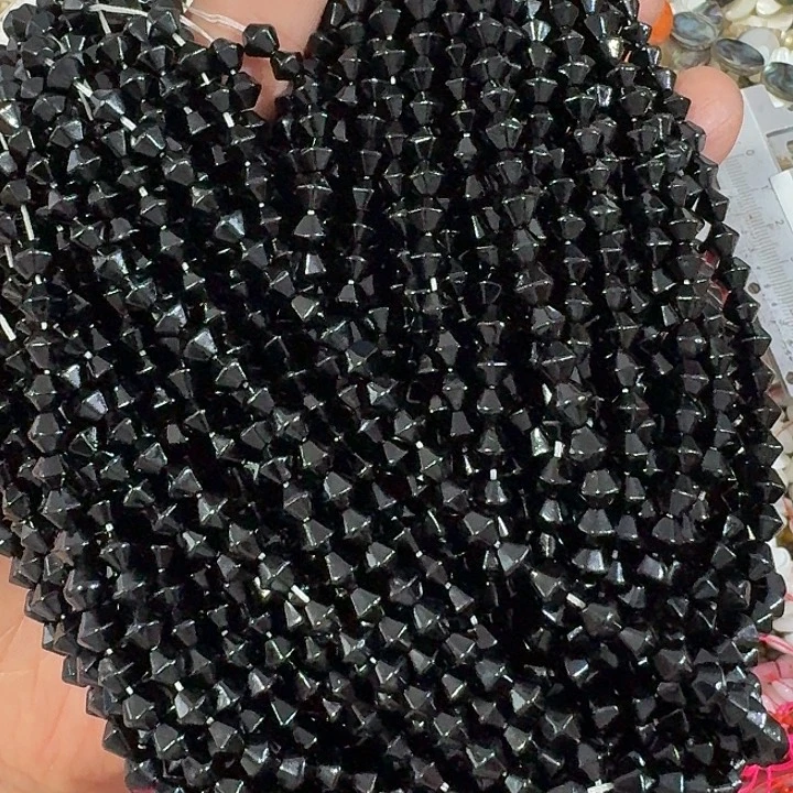 玛瑙/玉髓合金珠宝半成品4-5mm45条配件