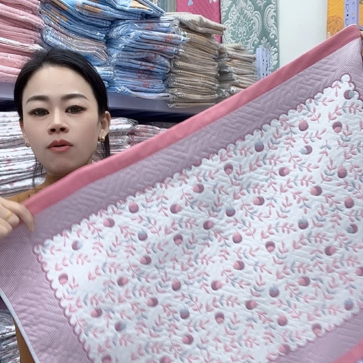 棉粉色小樱桃纯棉