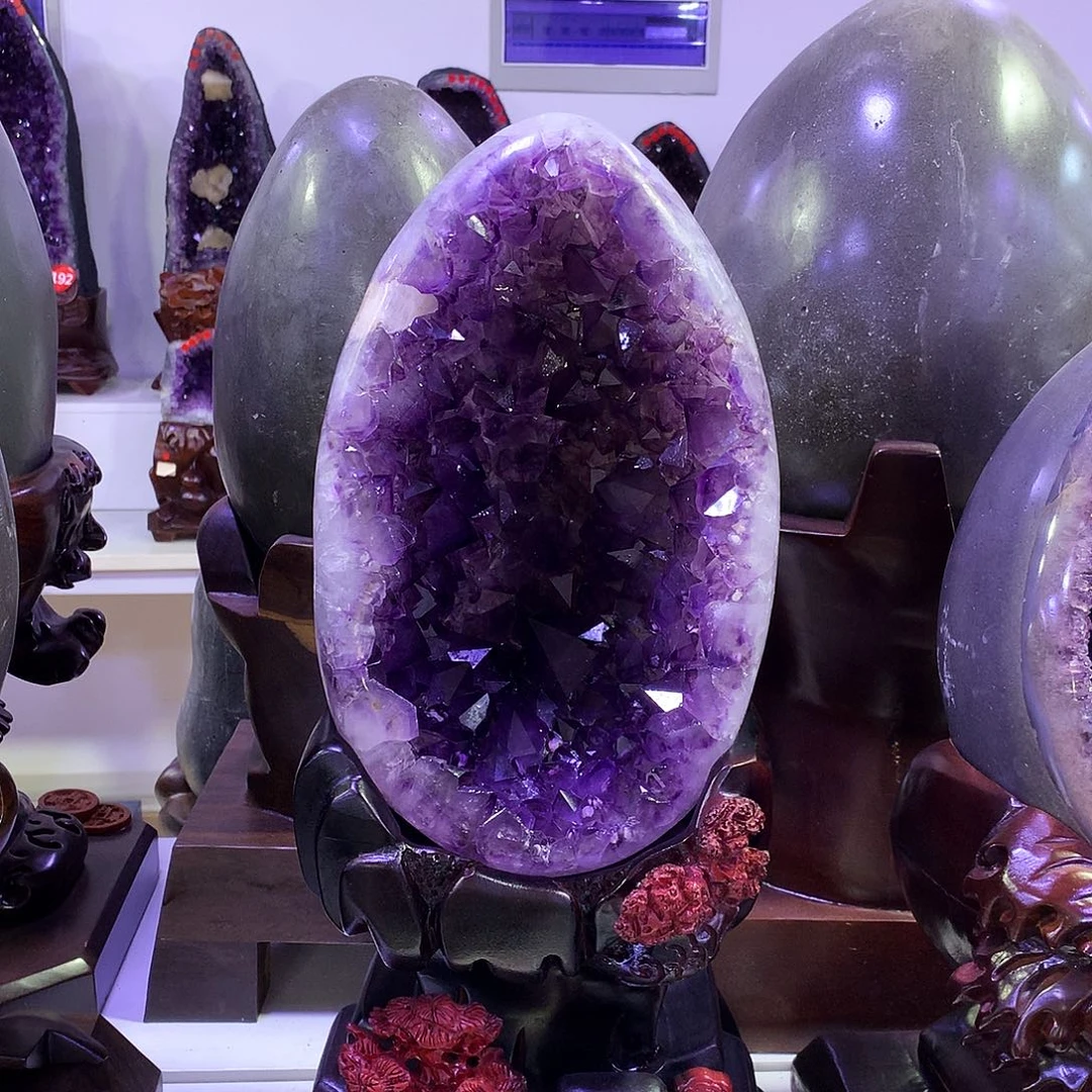 未镶嵌大型摆件（非配饰）紫晶