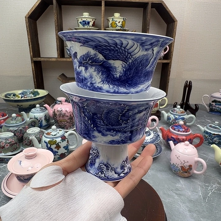 陶摆件景德镇陶瓷567老厂瓷