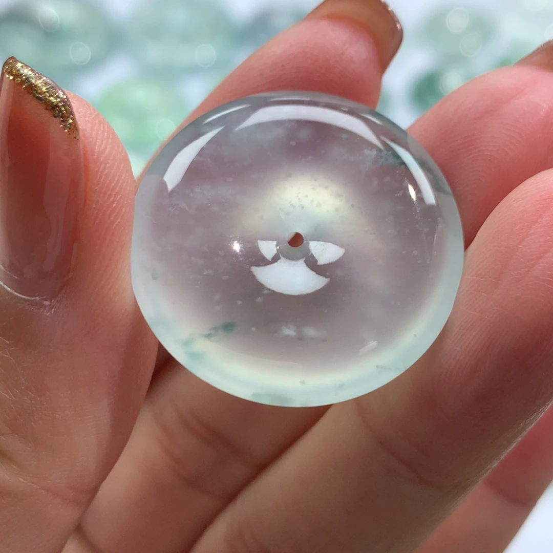 翡翠未镶嵌颈饰20号