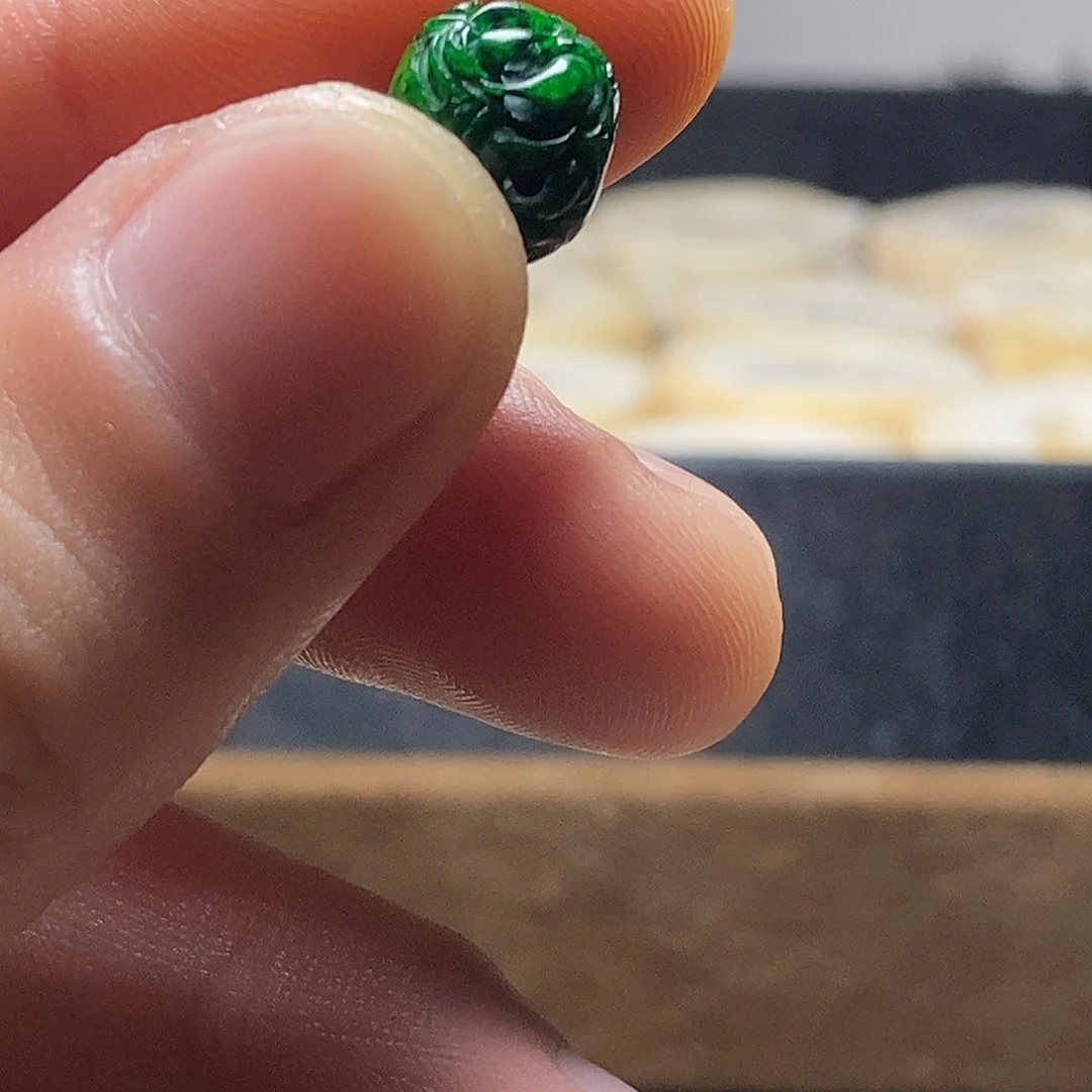 手串/手链/手镯猛犸象牙吞噬绿单珠11mm多样发其一