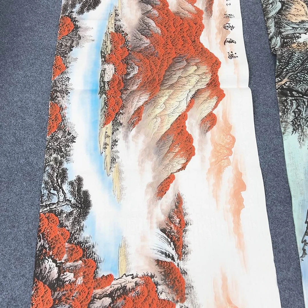 国画国画作品纯手绘制作品